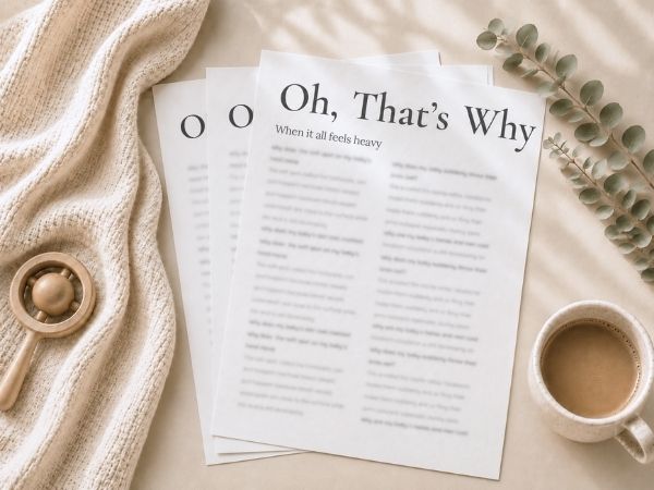 New parent emotional support guide for overwhelm and emotional changes in the early weeks